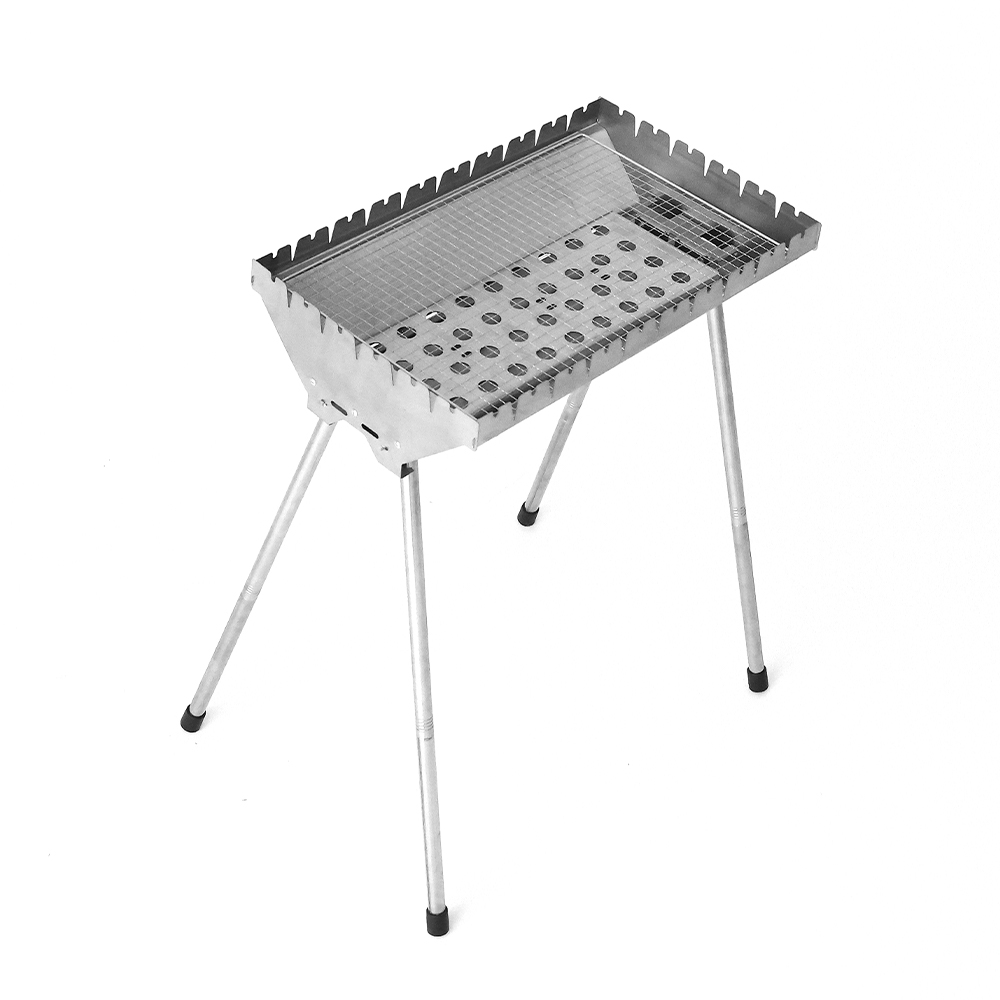 Nerezový rozšírený bežný grilovací gril